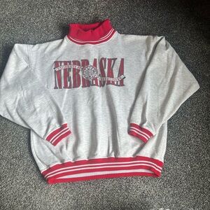 University of Nebraska Gray and Red Sweatshirt
